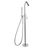 Monomando baño-ducha a suelo ADAGIO cromo- 918503MO 1
