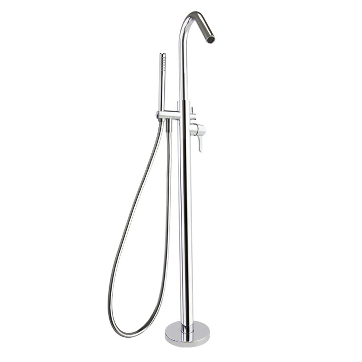 Monomando baño-ducha a suelo ADAGIO cromo- 918503MO 1