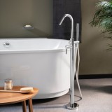 Monomando baño-ducha a suelo ADAGIO cromo- 918503MO 4