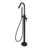 Monomando baño-ducha a suelo ADAGIO negro mate - 918503DNM 1