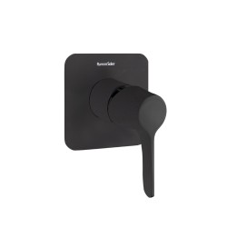 Monomando ducha empotrado 1-Vía ADAGIO negro mate - 911801SNM 1