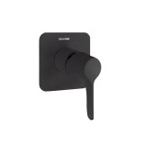 Monomando ducha empotrado 1-Vía ADAGIO negro mate - 911801SNM 1