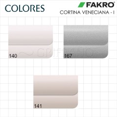 Cortina veneciana para ventana FAKRO AJP-I (color estándard) - Fakro