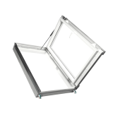 Ventana para tejado apertura lateral reversible FAKRO PWP PVC 1