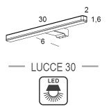 Luminaria LUCCE 30 - 123395 - Royo Group 2