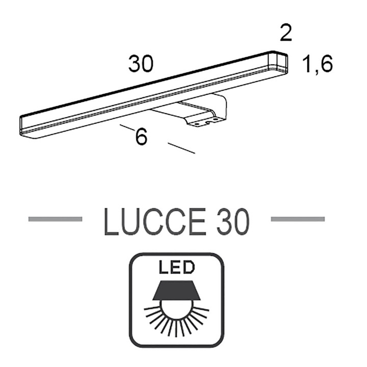 Luminaria LUCCE 30 - 123395 - Royo Group 2