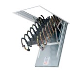 Escalera escamoteable de tijera metálica LSF IGNÍFUGA - Fakro 1