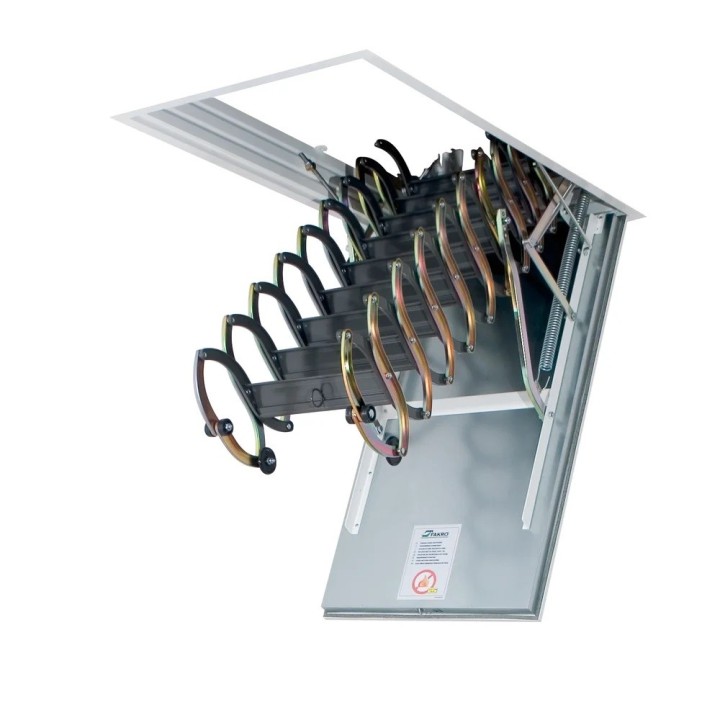 Escalera escamoteable de tijera metálica LSF IGNÍFUGA - Fakro 1