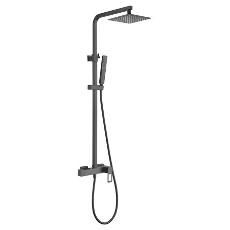 Conjunto monomando ducha SUECIA negro mate - BDC032/NG - Imex