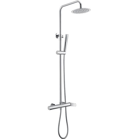 Conjunto monomando ducha DINAMARCA cromo - BDR031 - Imex