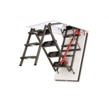 Escalera escamoteable de tramos metálica LMF-120 IGNIFUGA - Fakro 1