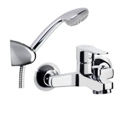 Monomando baño-ducha TITANIUM cromo - 1805VP2 1