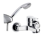 Monomando baño-ducha TITANIUM cromo - 1805VP2 1