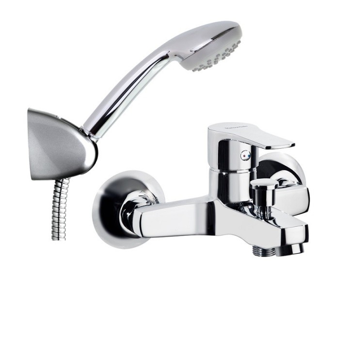Monomando baño-ducha TITANIUM cromo - 1805VP2 1