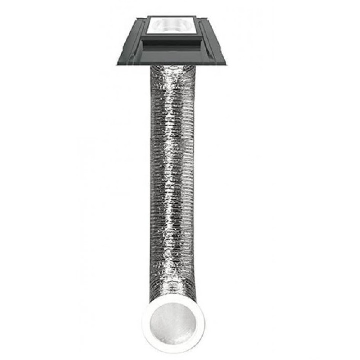 Lucerna con cristal, tubo flexible con tapajuntas integrado FAKRO SFH 1