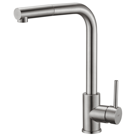 Monomando fregadero caño extraible MOSCU acero S316 - GCE006/AC