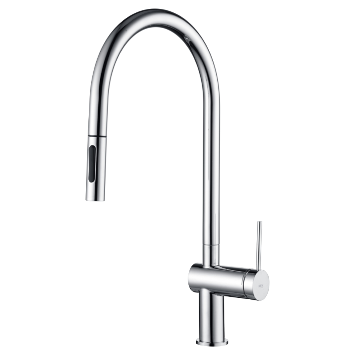 Monomando fregadero BERNA caño extraíble cromo - GCE026 1