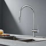 Monomando fregadero BERNA caño extraíble cromo - GCE026 2