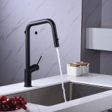 Monomando fregadero caño extraible BONN negro mate - GCE024/NG