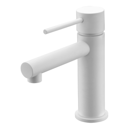 Monomando lavabo MILOS STICK blanco mate - BDYS045-1BL