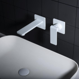 Monomando lavabo empotrado FIYI blanco mate - GLF016/BL 2