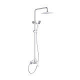 Conjunto monomando ducha ART blanco mate - BDAR025/BL