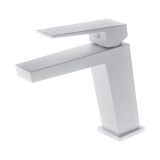 Monomando lavabo ART blanco mate - BDAR025-1BL