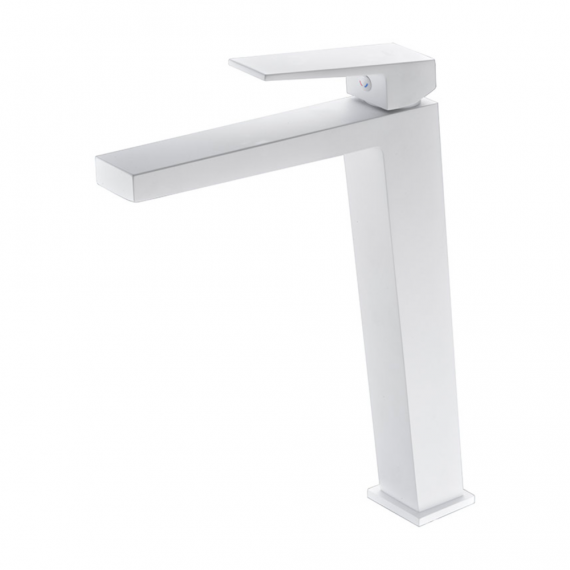 Monomando lavabo alto ART blanco mate - BDAR025-3BL