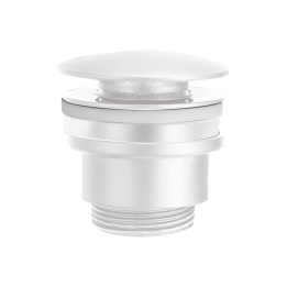 Válvula click 1.1/4" IMEX cerámica blanco mate - VCC007 1