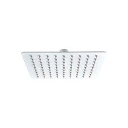 Rociador ducha IMEX cuadrado 25x25 cm. blanco mate - RDC002/BL - Imex