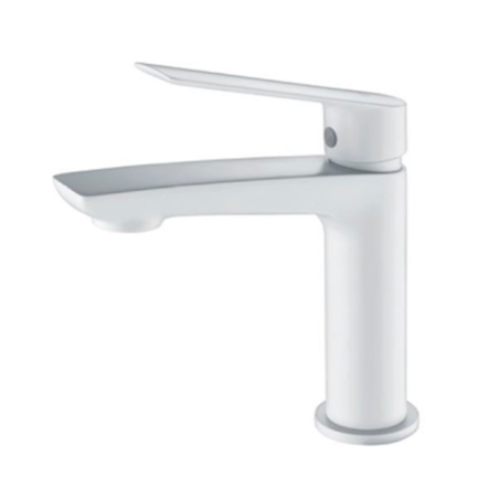 Monomando lavabo LUXOR blanco mate - BDX023-1BL - Imex