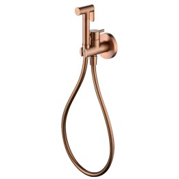 Monomando empotrado bidé WC MUNICH oro rosa cepillado - RDM001/ORC 1