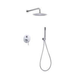 Kit monomando ducha empotrado 2-vías MONZA cromo - GPM039 1