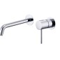 Monomando lavabo empotrado MONZA cromo - GLM039