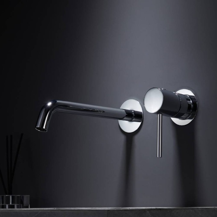 Monomando lavabo empotrado MONZA cromo - GLM039 2