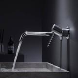 Monomando lavabo empotrado MONZA cromo - GLM039 3