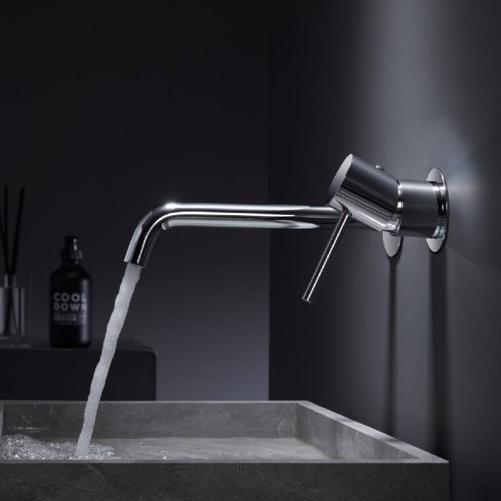 Monomando lavabo empotrado MONZA cromo - GLM039 3