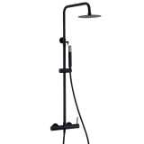 Conjunto monomando ducha MONZA negro mate - BDM039/NG 1