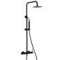 Conjunto monomando ducha MONZA negro mate - BDM039/NG