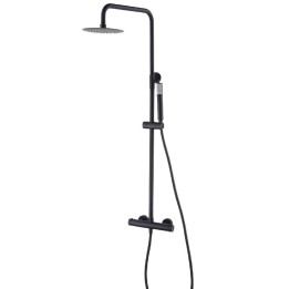 Conjunto termostático ducha MONZA negro mate - BTM039/NG - Imex