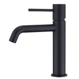 Monomando lavabo MONZA negro mate - BDM039-1NG 1