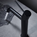 Monomando lavabo MONZA negro mate - BDM039-1NG 4