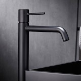 Monomando lavabo alto MONZA negro mate - BDM039-3NG 3