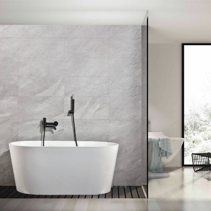 Monomando baño-ducha MONZA negro mate - BDM039-4NG 2