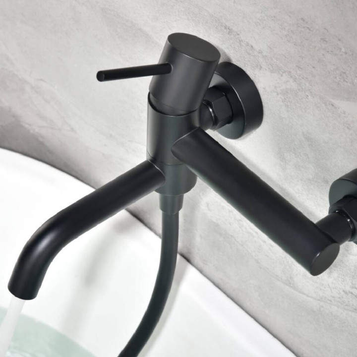 Monomando baño-ducha MONZA negro mate - BDM039-4NG 3