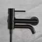 Monomando baño-ducha MONZA negro mate - BDM039-4NG