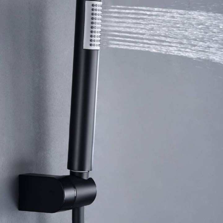 Monomando ducha MONZA negro mate - BDM039-5NG 3