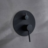 Kit monomando ducha empotrado 2-vías MONZA negro mate - GPM039/NG 4