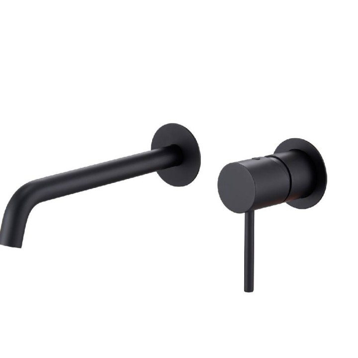 Monomando lavabo empotrado MONZA negro mate - GLM039/NG 1