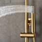 Conjunto termostático ducha MONZA oro cepillado - BTM039/OC